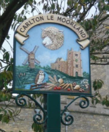 Carlton le Moorland Village Signs